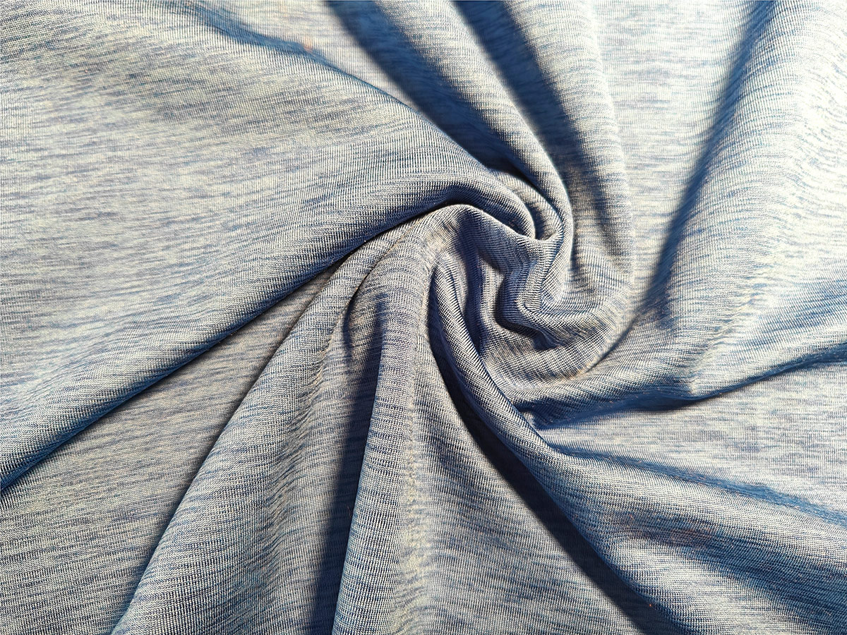 陽滌氨綸拉毛布 